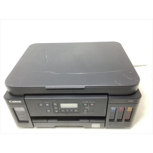 キヤノン Canon プリンター A4インクジェット複合機 特大容量ギガタンク搭載 G6030 ブラ...