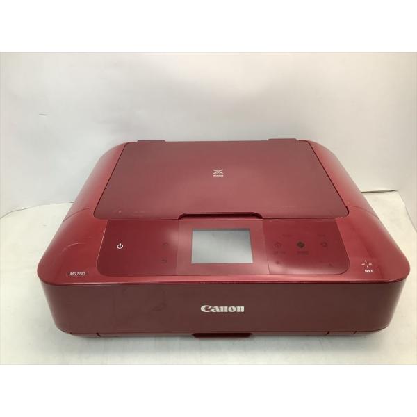 旧モデル Canon インクジェットプリンター複合機 PIXUS MG7730 RD レッド