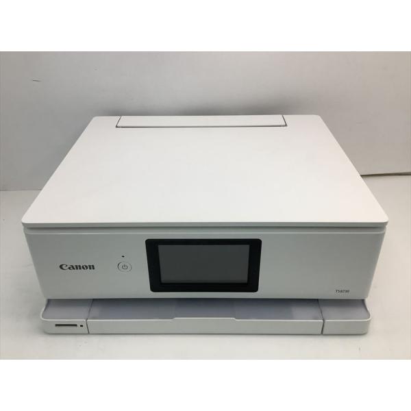 キヤノン Canon プリンター A4インクジェット複合機 PIXUS TS8730 WHITE 自...