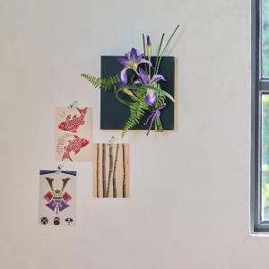 【公式】端午の節句 菖蒲 フレーム 造花 フラ...の詳細画像5