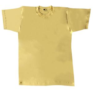 アウトレット 訳あり Tシャツ イエロー 黄色 無地 安い 半袖 メール便 