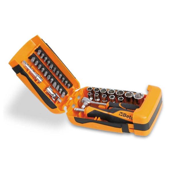 BETA ベータ 1/4"■ソケット＆ビットセット 900/C39  (型番:9000937)