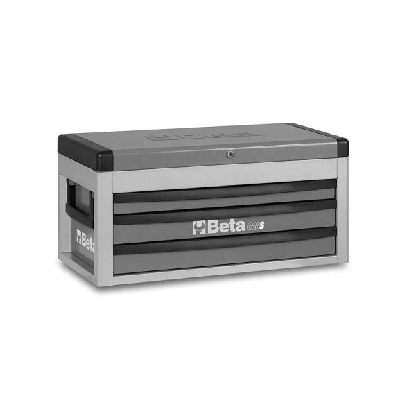 BETA ベータ 3段引き出し トップチェスト （グレー） C22S-G  (型番:22000502...