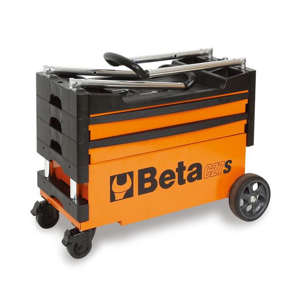 BETA ベータ フォールディングツールトローリー オレンジ C27S-O   (型番:027000...