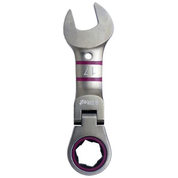 Boltex ボルテックス SAKURA ショートフレキシブルギアレンチ BS-17SF 17mm ...