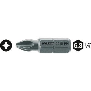 HAZET ハゼット プラスビット 2215-PH1 プラス1番 25mm