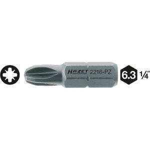 HAZET ハゼット ポジドライブビット 2216-PZ2 PZ2 25mm