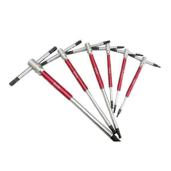 ユニーク 商品 6pc T型 スライディングヘックスレンチセット STH-6s   (型番:I004...