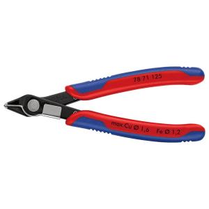 KNIPEX クニペックス スーパーニッパー クランプ付 (SB) 7871-125 軟線:0.2-1.6mm中鋼線:1.2mm 全長 125mm (型番:3013983)｜primarytool