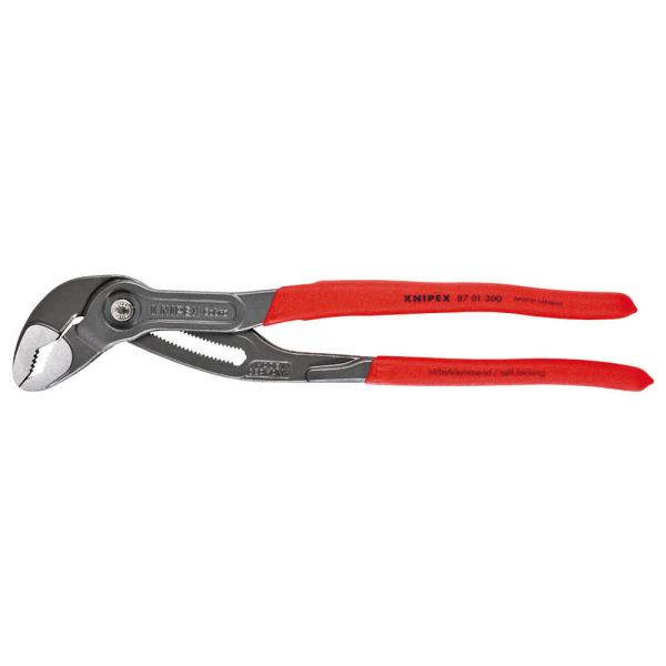 KNIPEX クニペックス コブラ ウォーターポンププライヤー 8701-300SB 開き幅調整 3...
