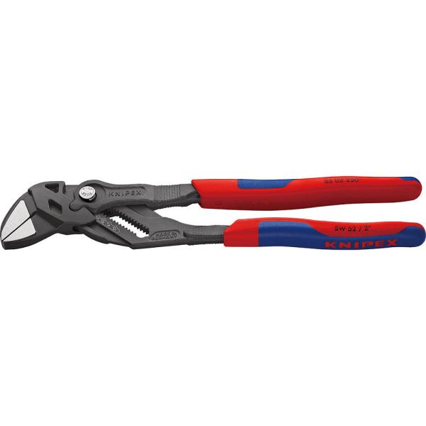 KNIPEX クニペックス プライヤーレンチ 8602-250SB 開き幅調整 19段階最大開口幅 ...