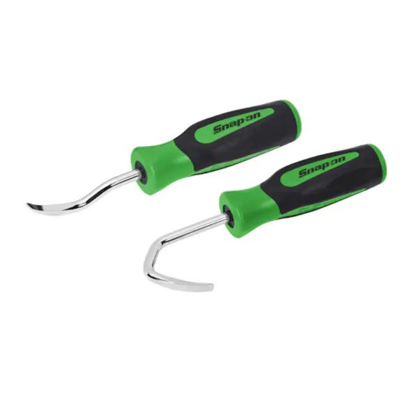 snap on スナップオン 2pc ラジエータースタビ-ピックツールセット グリーン SGAS10...