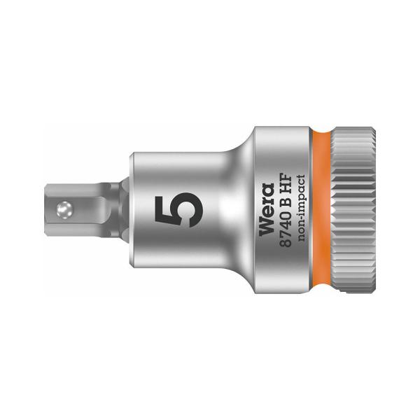 WERA ヴェラ 3/8" 六角ビットソケットHF仕様 8740 B HF 5,0 (型番:0500...
