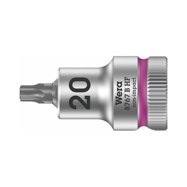 WERA ヴェラ 1/4" トルクスビットソケットHF仕様 8767 B HF TORX 20 (型...