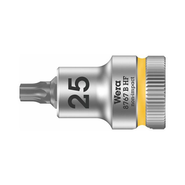 WERA ヴェラ 1/4" トルクスビットソケットHF仕様 8767 B HF TORX 25 (型...
