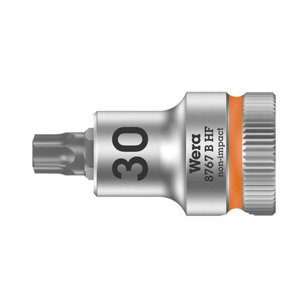 WERA ヴェラ 1/4" トルクスビットソケットHF仕様 8767 B HF TORX 30 (型...