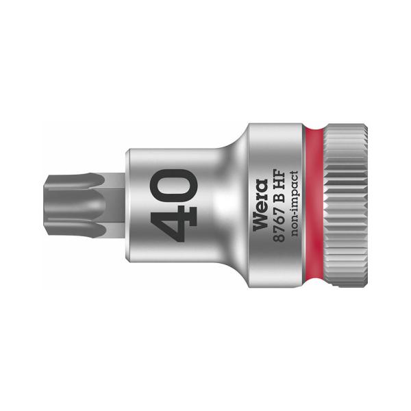 WERA ヴェラ 1/4" トルクスビットソケットHF仕様 8767 B HF TORX 40 (型...