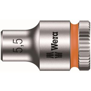 WERA ヴェラ 1/4" サイクロップ 六角ソケット 8790 HMA Zyklop 5.5 5....