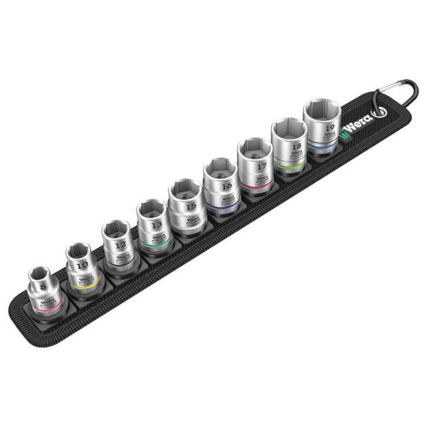 WERA ヴェラ 3/8" SQ(四角) スタンダードソケットセット BELT B4 (型番:050...