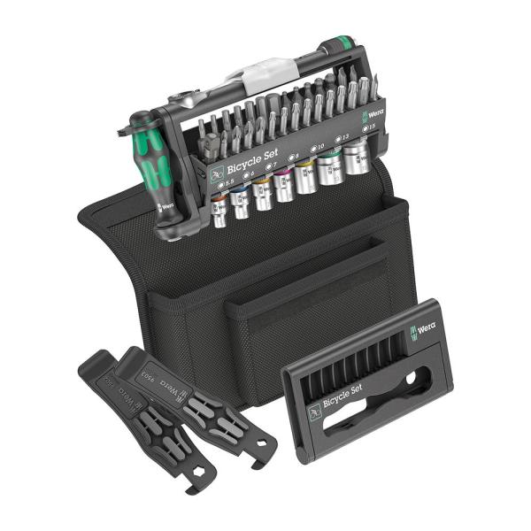 WERA ヴェラ 1/4"自転車用ビットラチェットセット Bicycle Set 3 (型番:050...