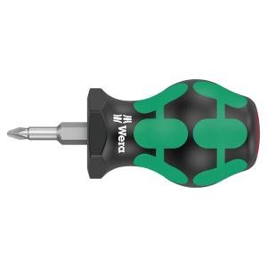 WERA ヴェラ スタビードライバー 350 Stubby PH 1 x 25 mm プラス1番 2...