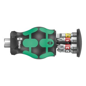WERA ヴェラ コンパクトスタビー2ビットハンドルセット Kraftform Kompakt Stubby Magazine 2