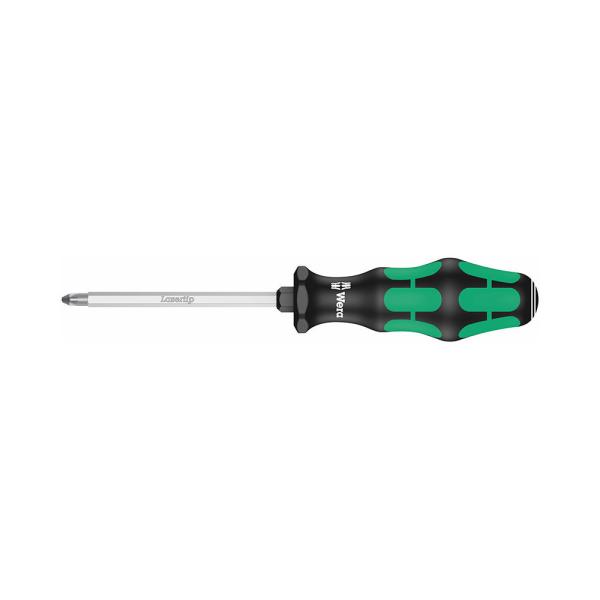 WERA ヴェラ レーザーチップポジドライブドライバー 六角軸 355SK PZ 2 100 (型番...