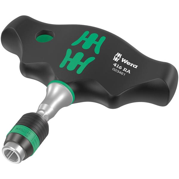 WERA ヴェラ T型レンチラチェットビットハンドル 416 RA 1/4SQ (型番:050234...