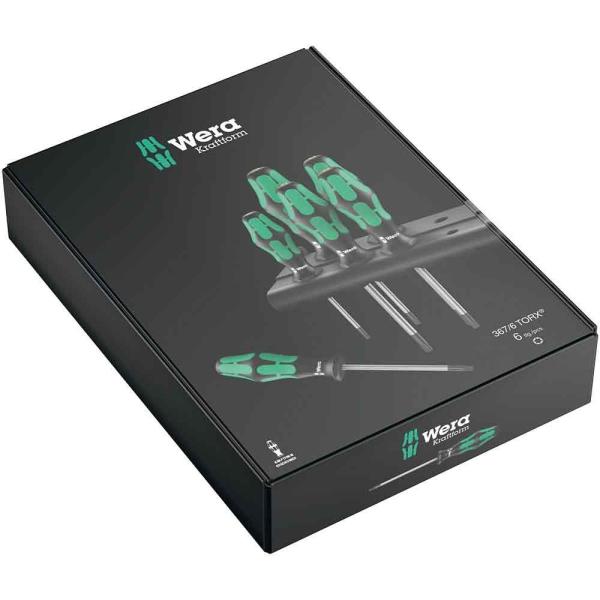 WERA ヴェラ トルクスドライバーセット 367/6 (型番:05028062001)