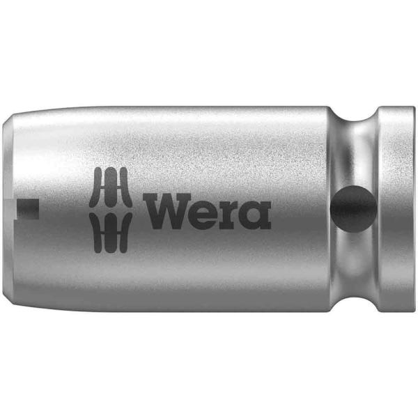 WERA ヴェラ ソケット変換アダプタービット 780 A/1 六角1/4" x■1/4" 25mm...