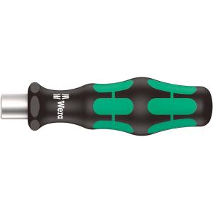 WERA ヴェラ ビット差し替え用ハンドルショートハンドル 813 1/4"(6.35mm)ビット用 (型番:05051274001)｜primarytool