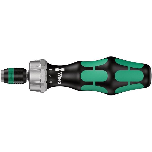WERA ヴェラ 切り替え式ビットラチェットドライバー 816 RA 1/4"(6.35mm)ビット...