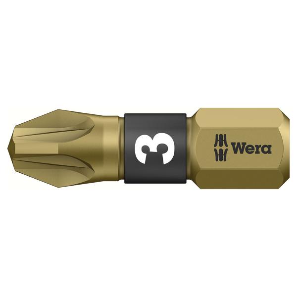 WERA ヴェラ バイトーションポジドライブビット25mm 855/1 BTH PZ 3 x 25 ...