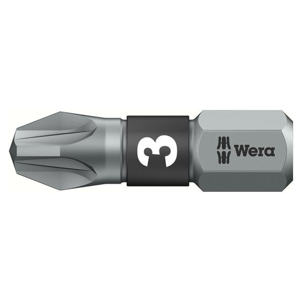 WERA ヴェラ バイトーションポジドライブビット25mm 855/1 BTZ PZ 3 x 25 ...