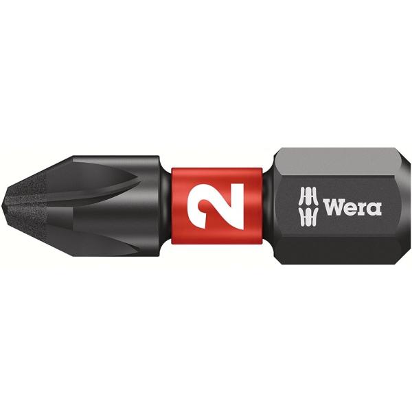 WERA ヴェラ インパクタープラスビット 851/1 IMP DC プラス2番 25mm (型番:...