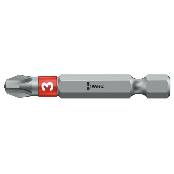 WERA ヴェラ バイトーションロングプラスビット50mm 851/4 BTZ PH 3 50 (型...