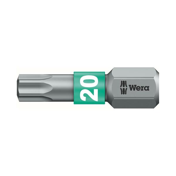 WERA ヴェラ バイトーショントルクスビット25mm 867/1 BTZ TORX 20 x 25...
