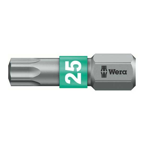 WERA ヴェラ バイトーショントルクスビット25mm 867/1 BTZ TORX 25 x 25...