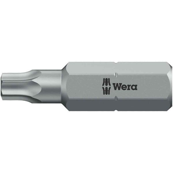 WERA ヴェラ いじり止め付き穴あきトルクスビット 867/1 Z BO TX 25 25mm (...