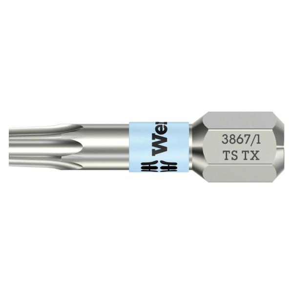 [旧モデル] WERA ヴェラ ステンレストルクスビット25mm 3867/1 TS TORX 15...