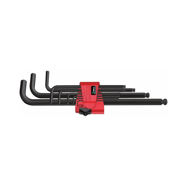 WERA ヴェラ 六角レンチセット 9本組 ブラック仕上 950PKL/9SM BM(950/9 H...