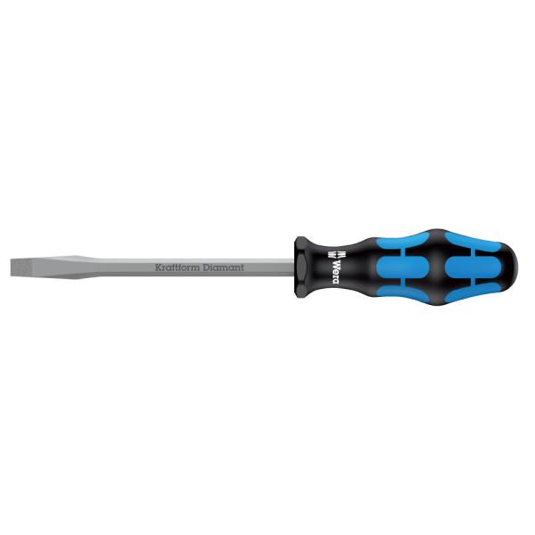 WERA ヴェラ ダイヤモンドマイナスドライバー 33DC 0.8x4.0(刃厚ｘ刃幅)mm 90m...