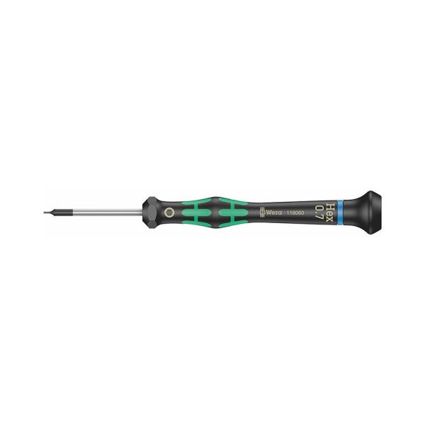 WERA ヴェラ 精密六角ドライバー 2054 対辺0.7mm 40mm (型番:051180600...