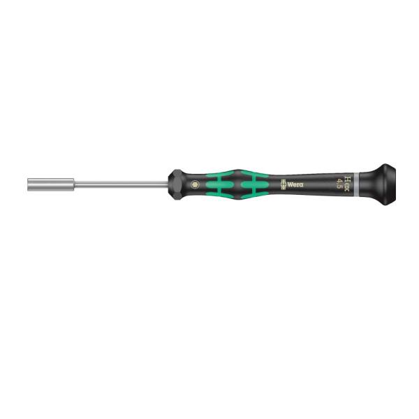 WERA ヴェラ 精密ナットドライバー 2069 対辺4.5mm 60mm (型番:05118122...
