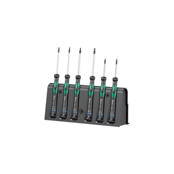 WERA ヴェラ 精密ボールポイント六角ドライバーセット 2052/6  (型番:051181560...