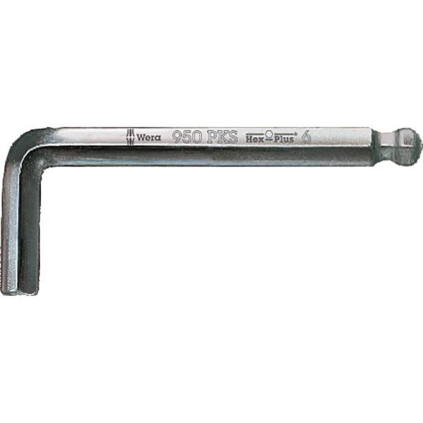 WERA ヴェラ L型 六角レンチ ショート 950 PKS 対辺2.5mm (型番:0513315...
