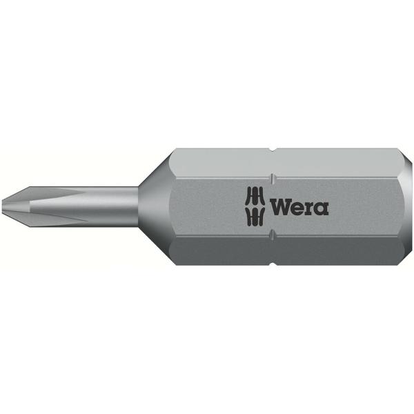 WERA ヴェラ 精密プラスビット 851/1 J プラス1番 25mm (型番:051350420...