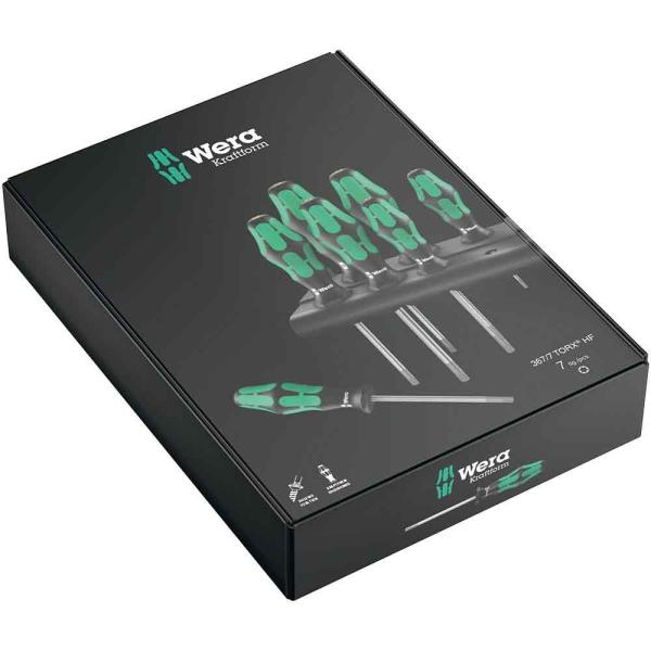 WERA ヴェラ トルクスHF仕様ドライバーセット 367/7 HF (型番:05223161001...