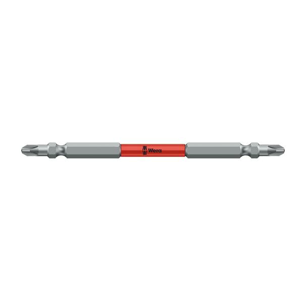 WERA ヴェラ 両頭プラスビットスレンダー赤 851/23 RBTH red PH2 110 (型...