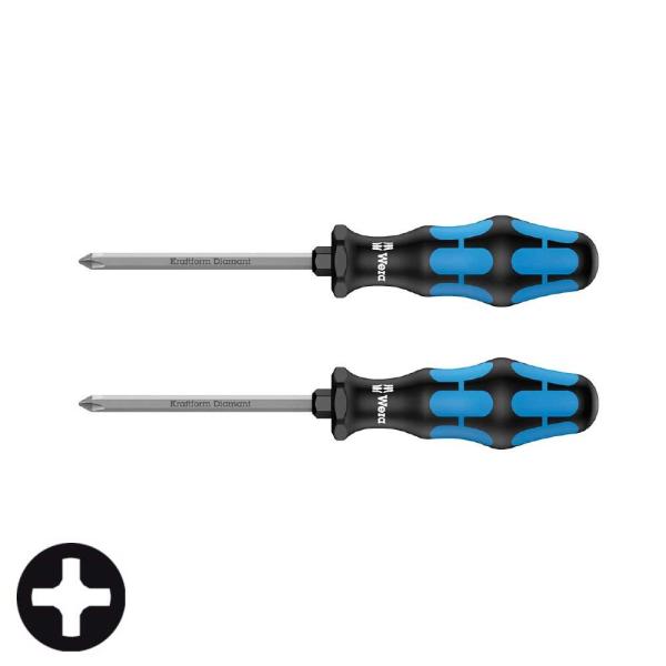 WERA ヴェラ ダイヤモンドドライバー 2x100 2本セット 502100/2S (型番:500...